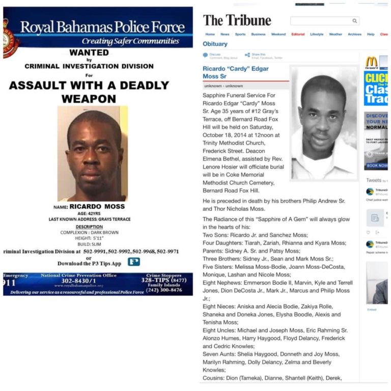 Cops put murder victim on wanted poster